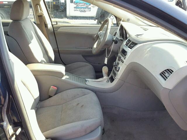 1G1ZG57B694223343 - 2009 CHEVROLET MALIBU LS ლურჯი ფოტო 5