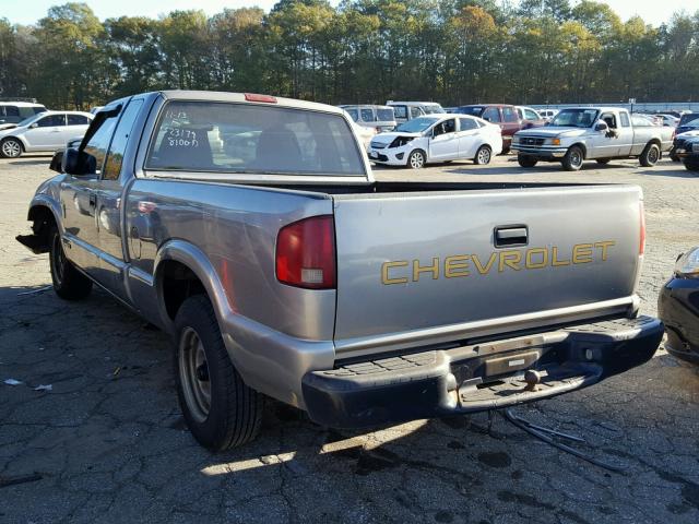 1GCCS19W928198053 - 2002 CHEVROLET S TRUCK S1 TAN photo 3