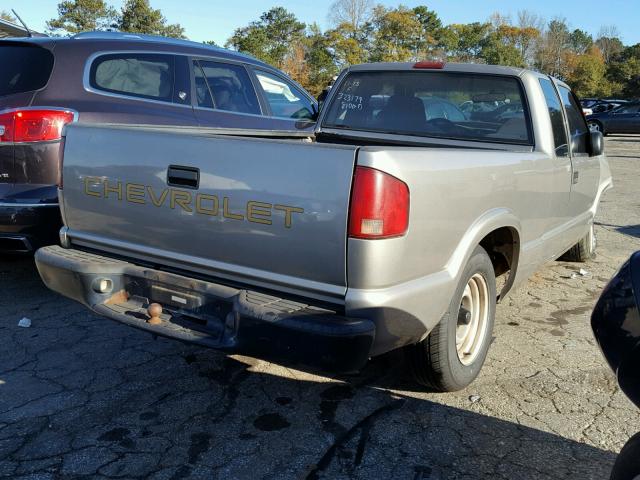 1GCCS19W928198053 - 2002 CHEVROLET S TRUCK S1 TAN photo 4