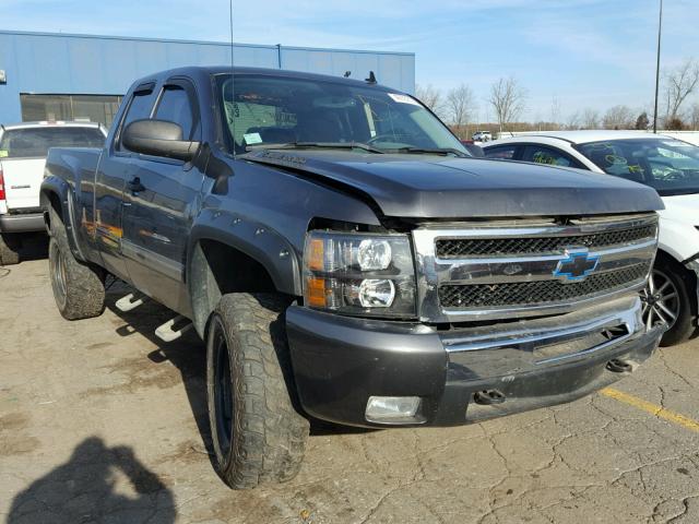 1GCSKSE36AZ164738 - 2010 CHEVROLET SILVERADO CHARCOAL photo 1