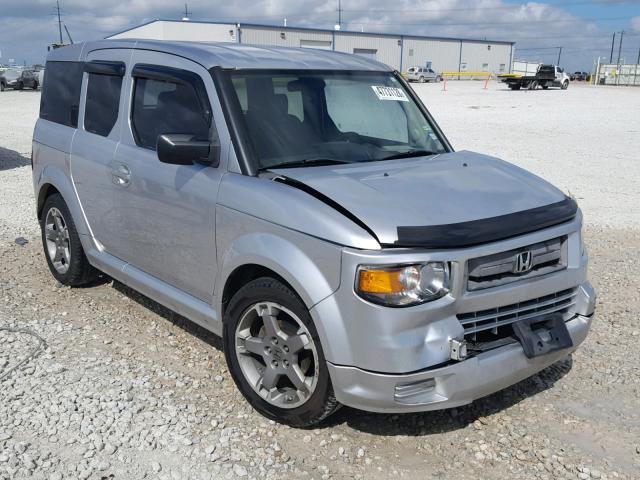 5J6YH18918L002526 - 2008 HONDA ELEMENT SC SILVER photo 1