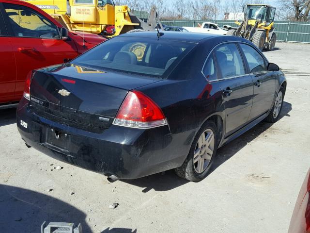 2G1WB5E33E1126006 - 2014 CHEVROLET IMPALA LIM BLACK photo 4