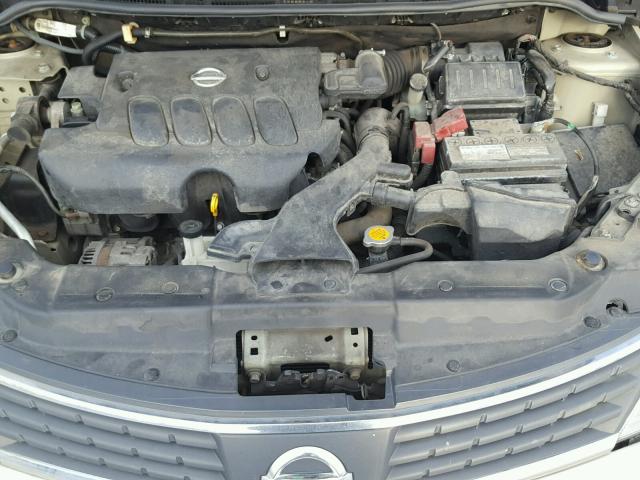 3N1BC11E19L408333 - 2009 NISSAN VERSA S TAN photo 7