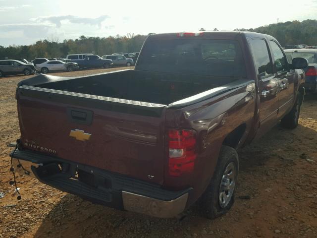 3GCPCSEA4DG233013 - 2013 CHEVROLET SILVERADO BURGUNDY photo 4