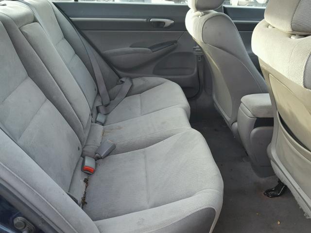 1HGFA16898L083546 - 2008 HONDA CIVIC EX 蓝色 照片 6