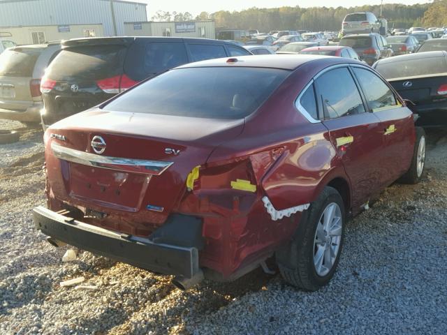 1N4AL3AP8DN498262 - 2013 NISSAN ALTIMA 2.5 RED photo 4