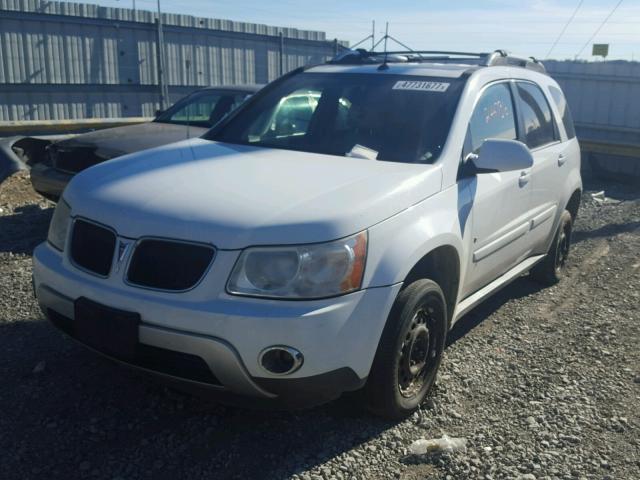 2CKDL73F066122089 - 2006 PONTIAC TORRENT WHITE photo 2