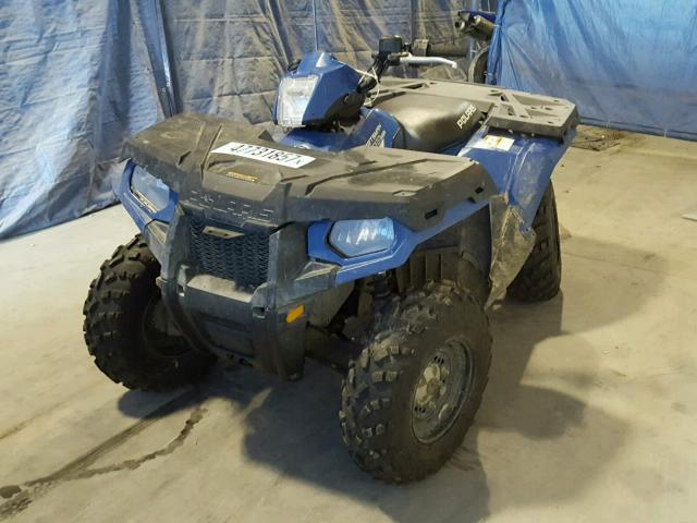 4XAMH46A0EA603010 - 2014 POLARIS SPORTSMAN BLUE photo 2