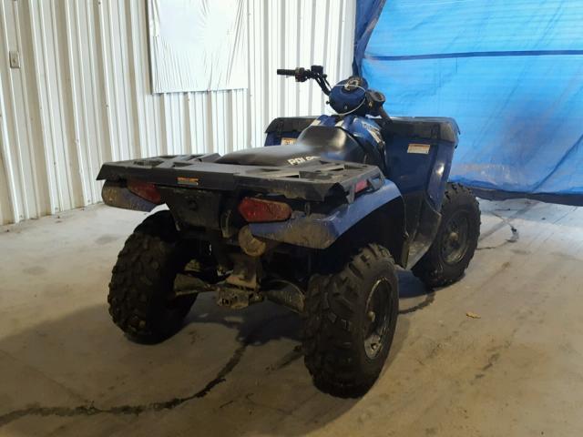 4XAMH46A0EA603010 - 2014 POLARIS SPORTSMAN BLUE photo 4