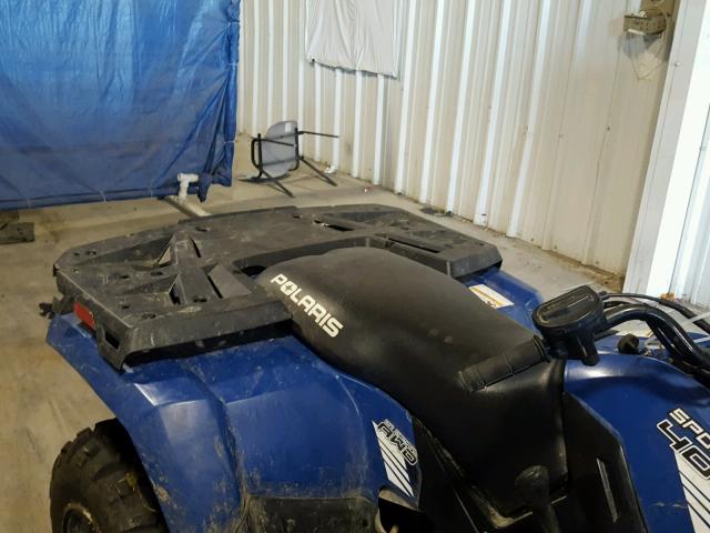 4XAMH46A0EA603010 - 2014 POLARIS SPORTSMAN BLUE photo 6