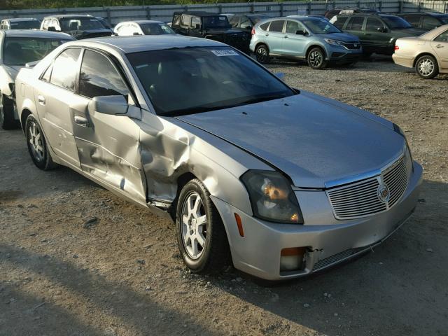 1G6DM57T260189362 - 2006 CADILLAC CTS SILVER photo 1