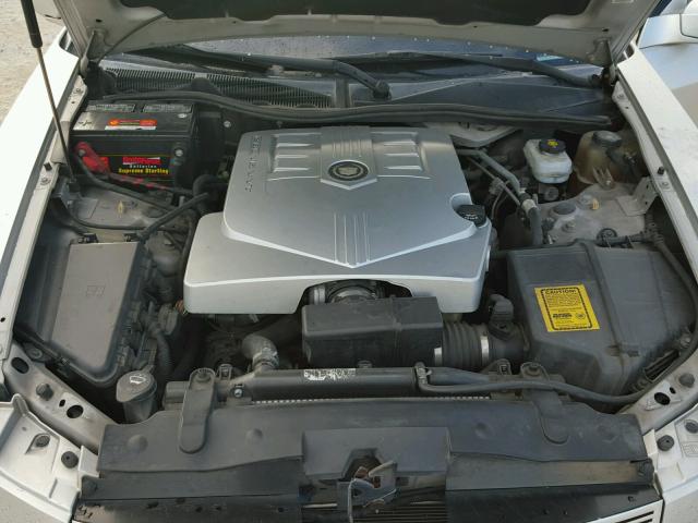 1G6DM57T260189362 - 2006 CADILLAC CTS SILVER photo 7