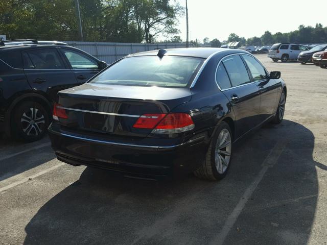 WBAHN83557DT67325 - 2007 BMW 750 BLUE photo 4