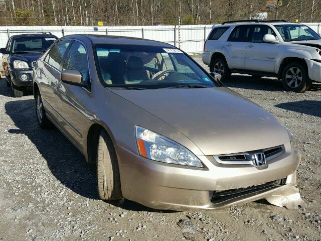 1HGCM56855A182826 - 2005 HONDA ACCORD EX GOLD photo 1