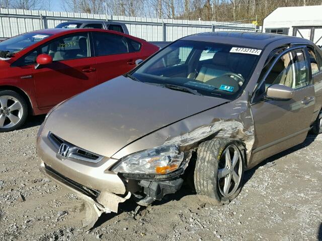 1HGCM56855A182826 - 2005 HONDA ACCORD EX GOLD photo 9