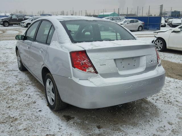 1G8AJ55F06Z124229 - 2006 SATURN ION LEVEL SILVER photo 3