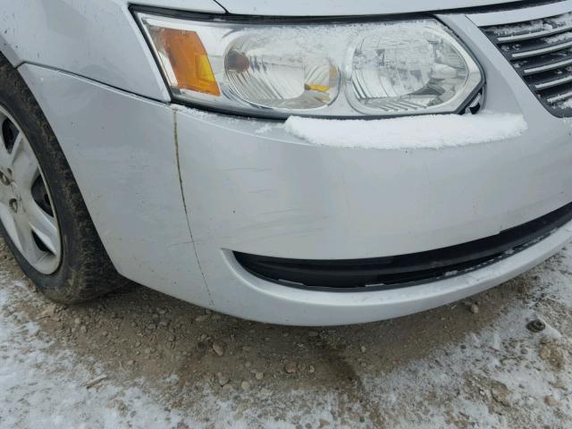 1G8AJ55F06Z124229 - 2006 SATURN ION LEVEL SILVER photo 9