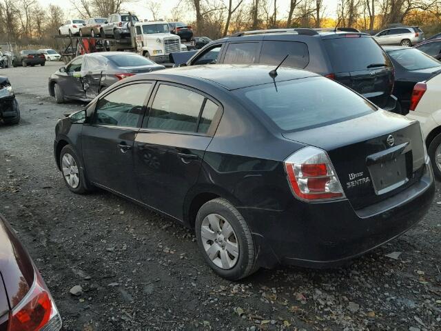 3N1AB61E08L729550 - 2008 NISSAN SENTRA 2.0 BLACK photo 3