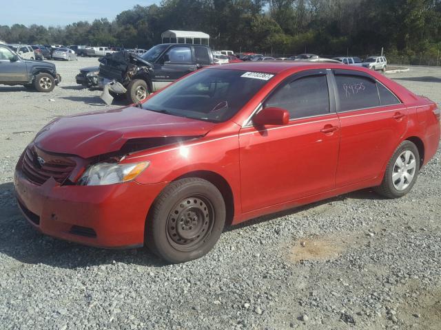 4T4BE46K99R051398 - 2009 TOYOTA CAMRY BASE RED photo 2