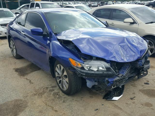 1HGCT1B38FA010376 - 2015 HONDA ACCORD LX- BLUE photo 1