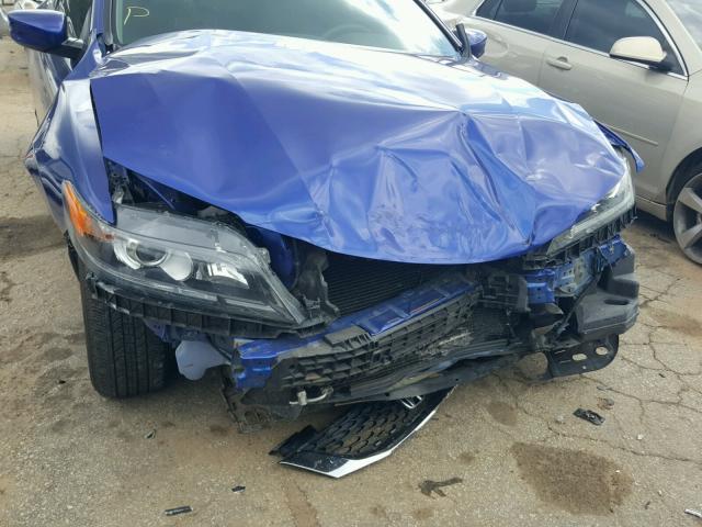 1HGCT1B38FA010376 - 2015 HONDA ACCORD LX- BLUE photo 9