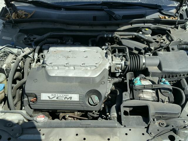 1HGCP36839A009811 - 2009 HONDA ACCORD EXL GREEN photo 7