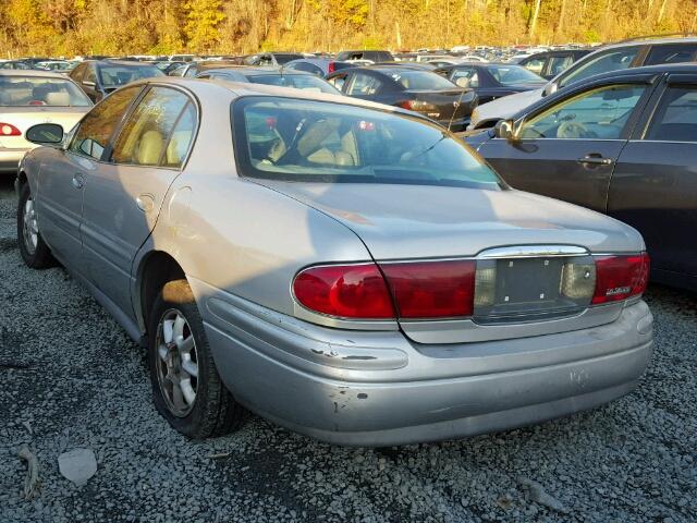 1G4HR54K544154182 - 2004 BUICK LESABRE LI SILVER photo 3