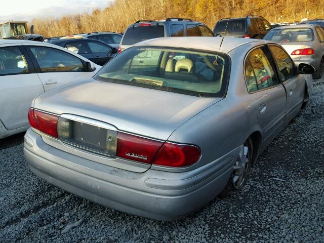 1G4HR54K544154182 - 2004 BUICK LESABRE LI SILVER photo 4