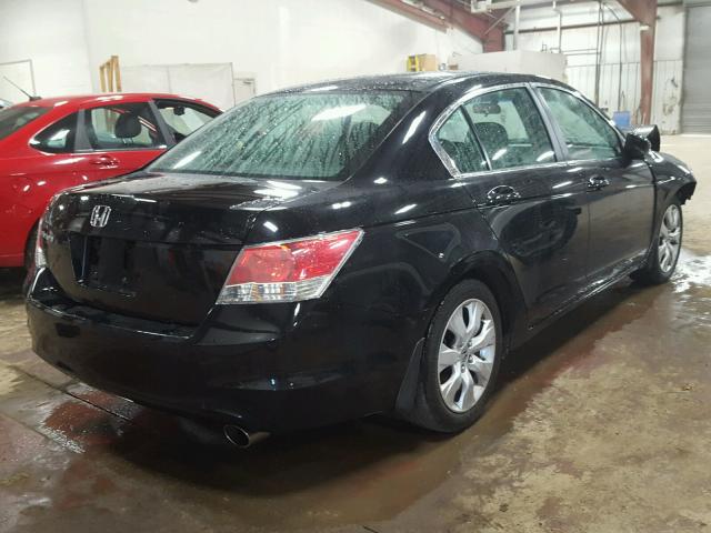 1HGCP2F71AA031411 - 2010 HONDA ACCORD EX BLACK photo 4