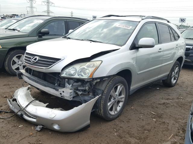 JTJHW31U060045594 - 2006 LEXUS RX 400 SILVER photo 2