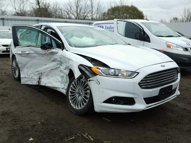 3FA6P0K97GR151273 - 2016 FORD FUSION TIT WHITE photo 1