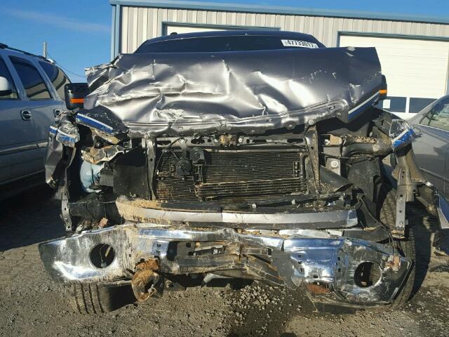 1FTFX1EF8DKF13354 - 2013 FORD F150 SUPER GRAY photo 9