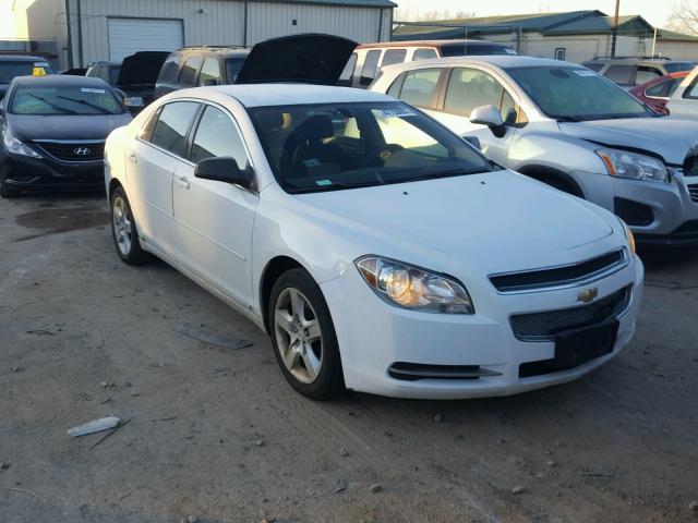 1G1ZG57B79F183794 - 2009 CHEVROLET MALIBU LS WHITE photo 1