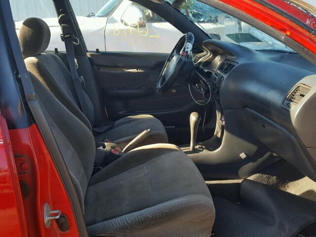 1NXAE09E3PZ008418 - 1993 TOYOTA COROLLA LE 红色 照片 5