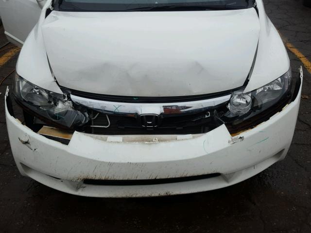 19XFA16949E011543 - 2009 HONDA CIVIC EXL 白色 照片 7