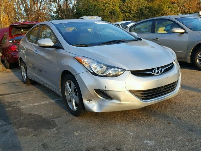 5NPDH4AEXDH324089 - 2013 HYUNDAI ELANTRA GL SILVER photo 1