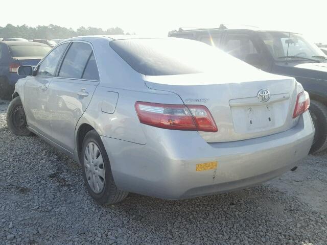 4T1BE46K17U524881 - 2007 TOYOTA CAMRY NEW SILVER photo 3