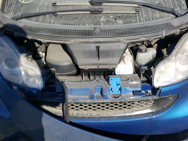 WMEEK31XX8K097397 - 2008 SMART FORTWO PAS 蓝色 照片 7