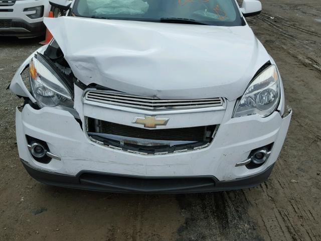 2CNALPECXB6448632 - 2011 CHEVROLET EQUINOX LT WHITE photo 7