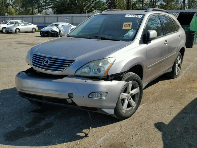 JTJGA31U550056616 - 2005 LEXUS RX 330 SILVER photo 2