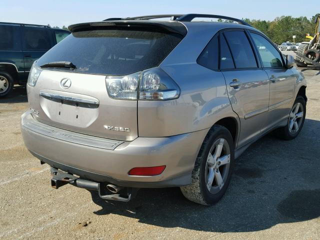 JTJGA31U550056616 - 2005 LEXUS RX 330 SILVER photo 4