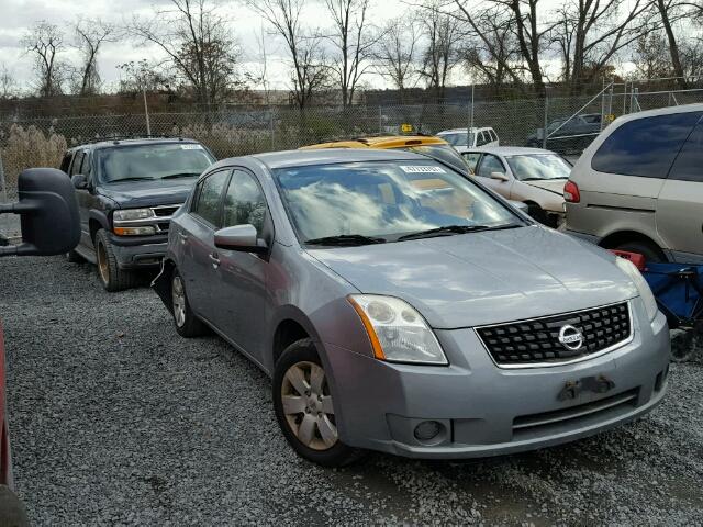 3N1AB61E78L670822 - 2008 NISSAN SENTRA 2.0 GRAY photo 1