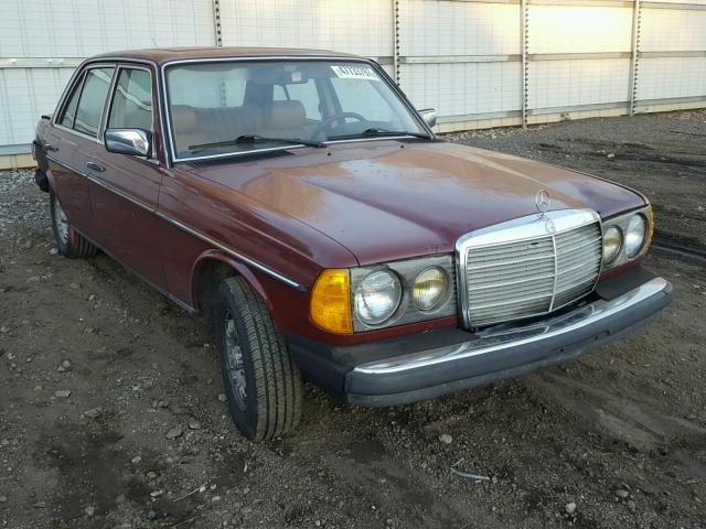 WDBAB23A9CB335943 - 1982 MERCEDES-BENZ 240 D BURGUNDY photo 1