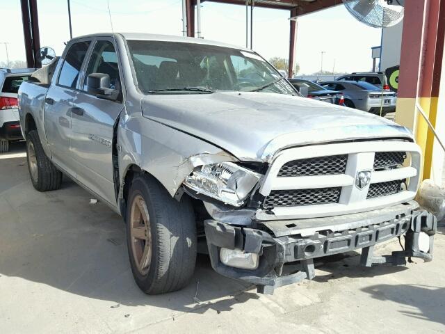 1C6RD6KT9CS220985 - 2012 DODGE RAM 1500 S SILVER photo 1