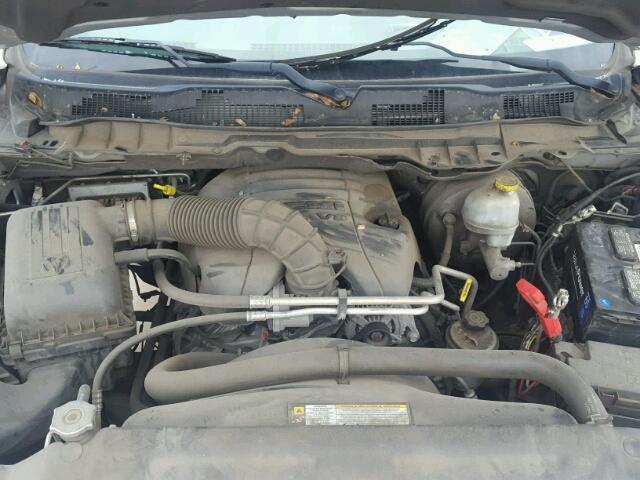 1C6RD6KT9CS220985 - 2012 DODGE RAM 1500 S SILVER photo 7