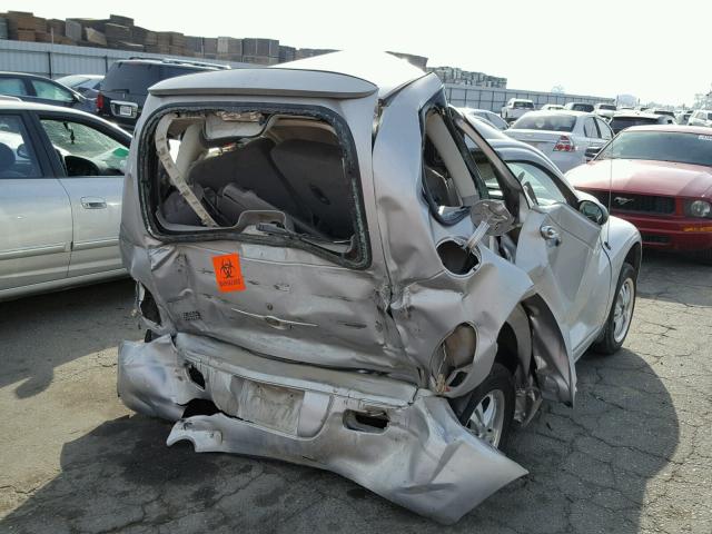 3A4FY58B06T226261 - 2006 CHRYSLER PT CRUISER SILVER photo 4