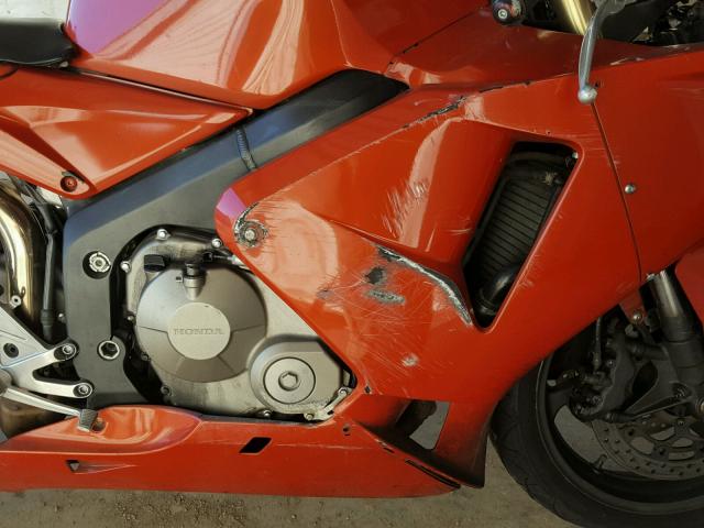 JH2PC37005M210103 - 2005 HONDA CBR600 RR ORANGE photo 7