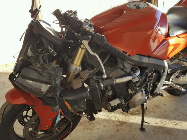 JH2PC37005M210103 - 2005 HONDA CBR600 RR ORANGE photo 9