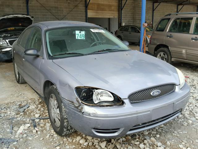 1FAFP53U86A212459 - 2006 FORD TAURUS SE SILVER photo 1