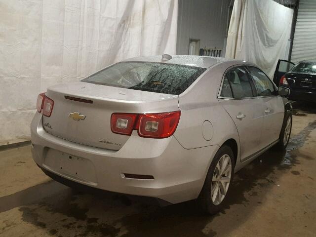 1G11F5SL6FU121262 - 2015 CHEVROLET MALIBU LTZ SILVER photo 4